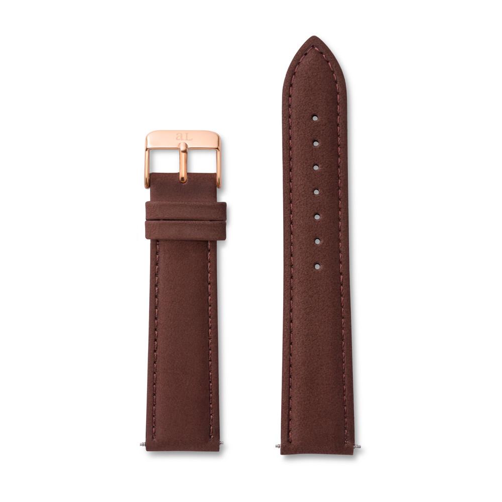 Brown Suede Kensington 40 Strap