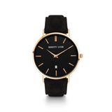 Black Suede Kensington 40 (Gold/Black)