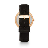 Black Suede Kensington 40 (Gold/Black)