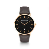 Charcoal Suede Kensington 40 (Gold/Black)