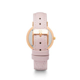 Nude Pink Leather Kensington 34 (Gold/White)