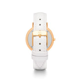 White Dove Leather Kensington 34 (Gold/White)