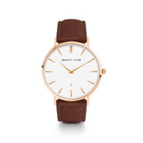 Men's Brown Suede Kensington 40 (Gold/White)