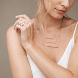Bar Necklace (Silver)