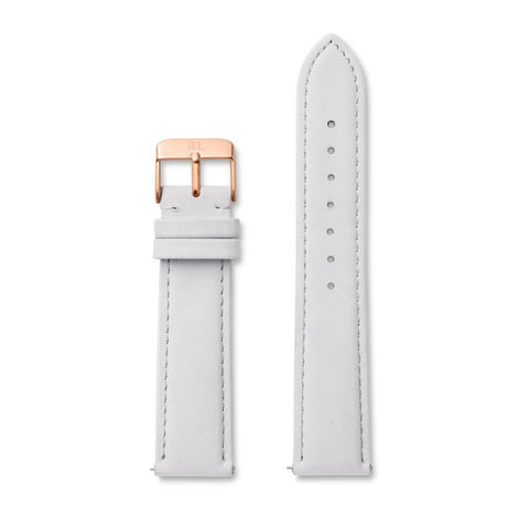 Mist Grey Suede Strap