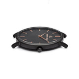 Men's Black Suede Stellar 40 (Black Rose Gold)