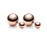 Orb Earrings (Rose Gold)
