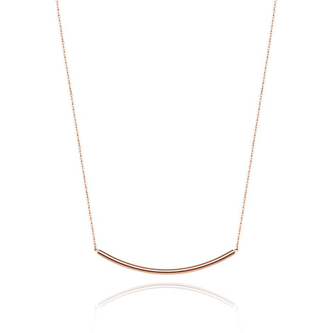 Arc Necklace (Rose Gold)