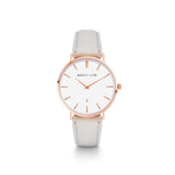 Mist Grey Suede Kensington 34 (Rose Gold)