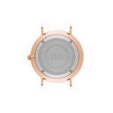 Black Suede Kensington 34 (Rose Gold)