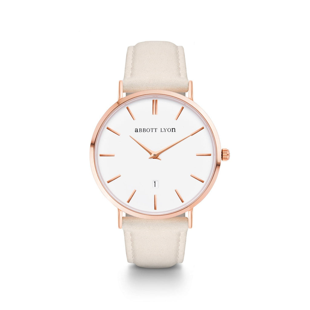 Mono Suede Kensington 40 (Rose Gold)