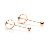 Nova Earrings (Rose Gold)