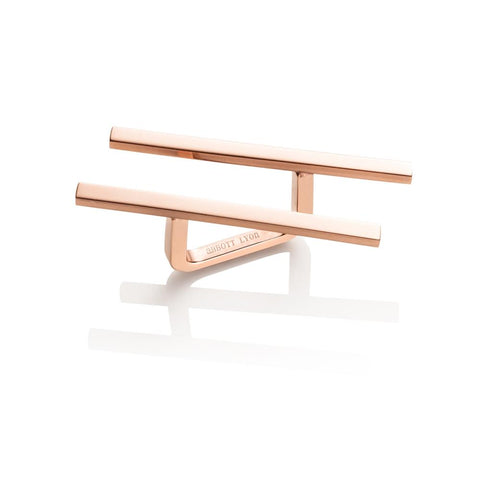Bar Ring (Rose Gold)