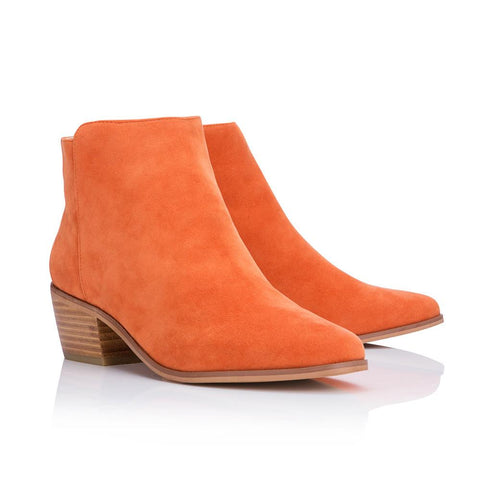 Burnt Orange Ankle Boot