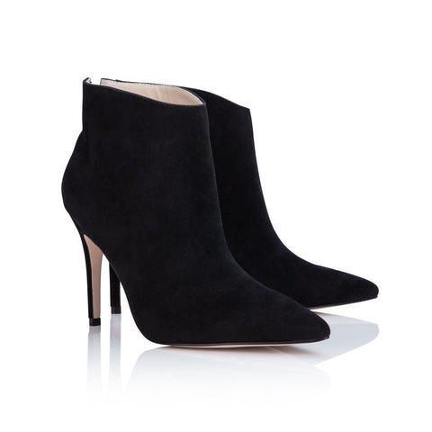 Jet Black Shoe Boot