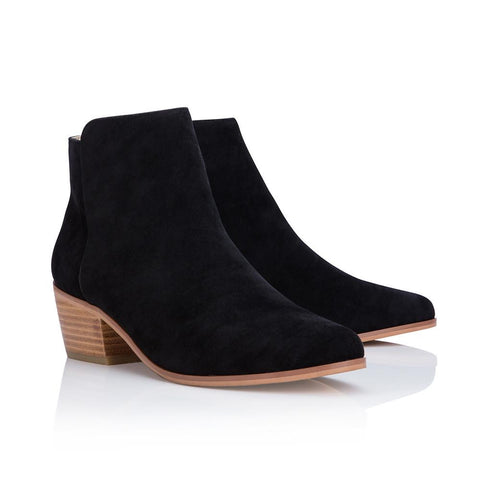 Jet Black Ankle Boot