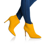 Mustard  Shoe Boot