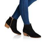 Jet Black Ankle Boot