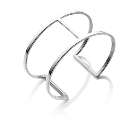 Cage Cuff (Silver)