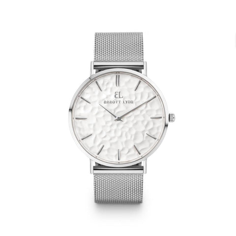 Silver Chain La Ponche 40 (Silver/White)