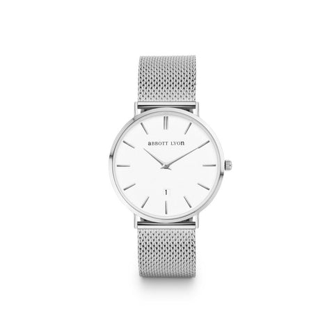Silver Chain Kensington 34 (Silver)