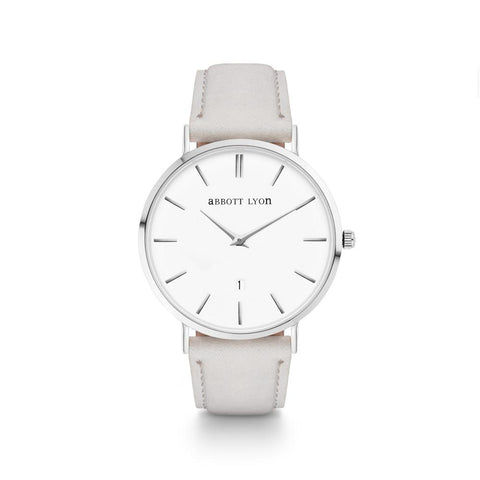 Mist Grey Suede Kensington 40 (Silver)