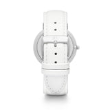 White Dove Leather Kensington 40 (Silver)