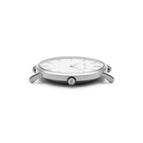 Black Leather Kensington 40 (Silver)