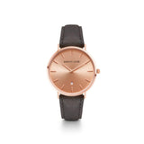 Charcoal Suede Stellar 34 (Rose Gold)