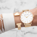 T-Bar Bangle (Gold)