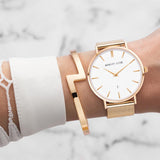 Zig Zag Bangle (Gold)