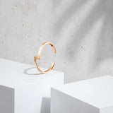 Zig Zag Bangle (Gold)