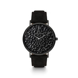 Black Suede La Ponche 40 (Black)