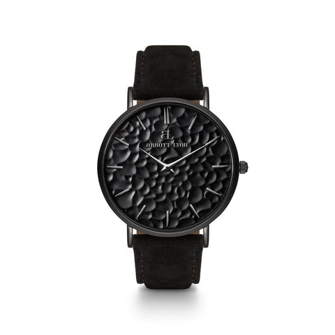 Black Suede La Ponche 40 (Black)