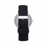 Black Suede Kensington 40 Strap