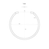 T-Bar Bangle (Rose Gold)