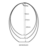 Bar Necklace (Silver)