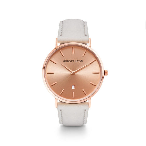 Mist Grey Suede Stellar 40 (Rose Gold)