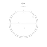 Zig Zag Bangle (Silver)